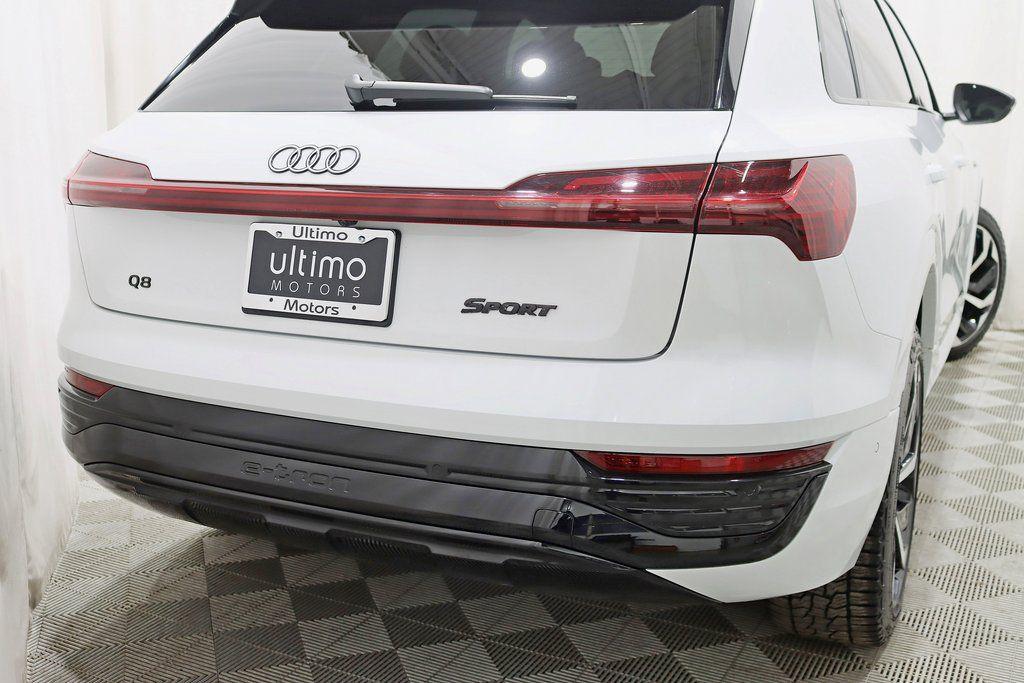 used 2024 Audi Q8 e-tron car, priced at $41,800
