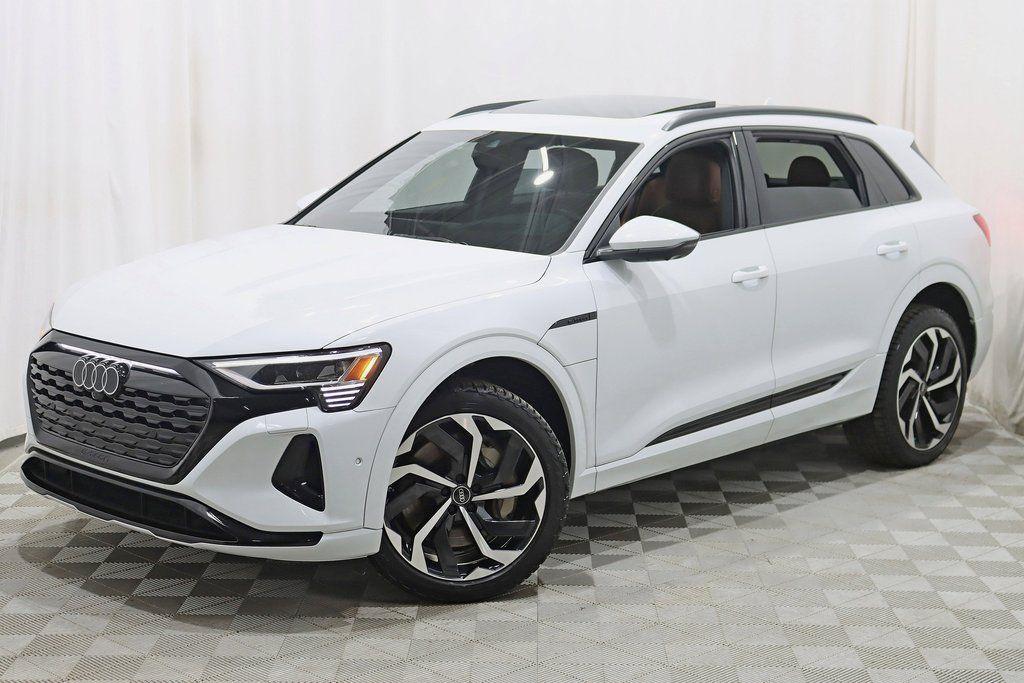 used 2024 Audi Q8 e-tron car, priced at $41,800