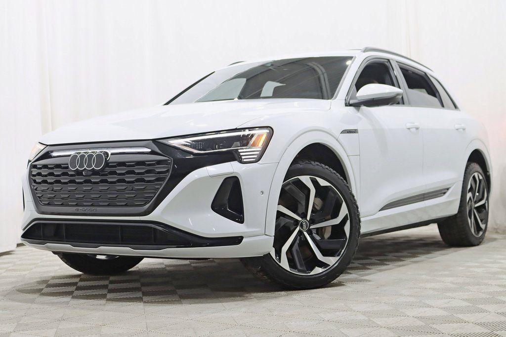 used 2024 Audi Q8 e-tron car, priced at $41,800