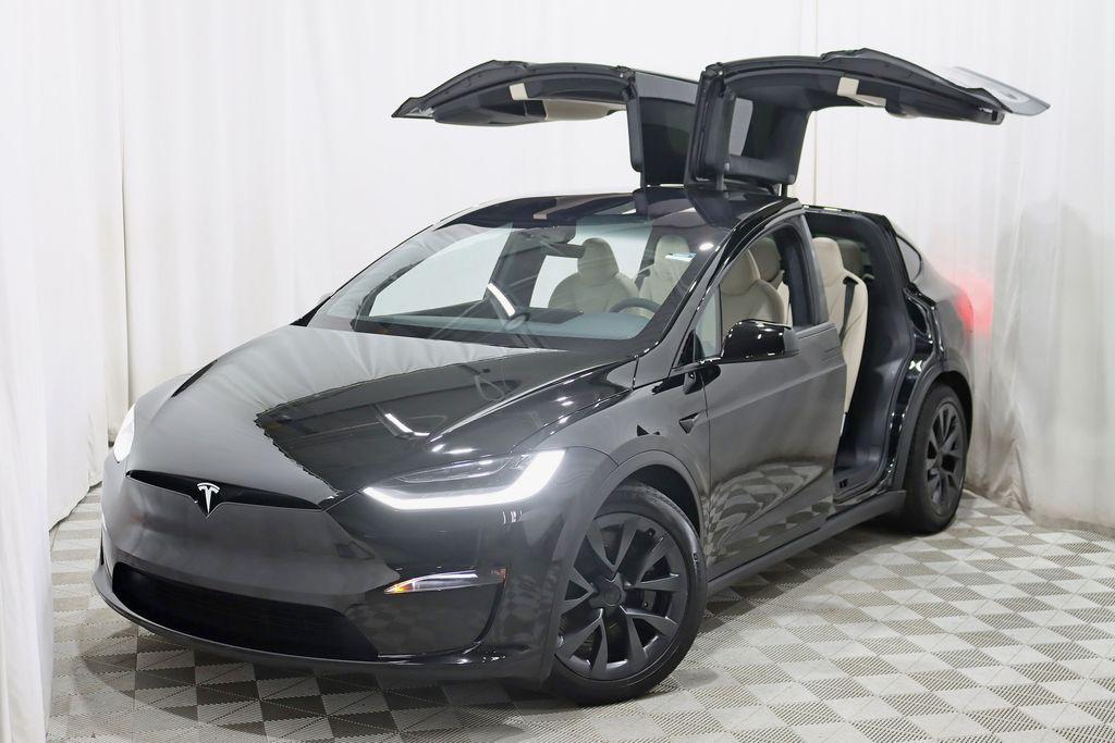 used 2022 Tesla Model X car, priced at $59,980