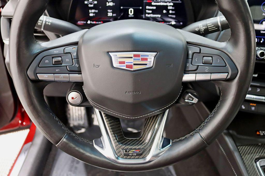 used 2022 Cadillac CT4-V car, priced at $55,980