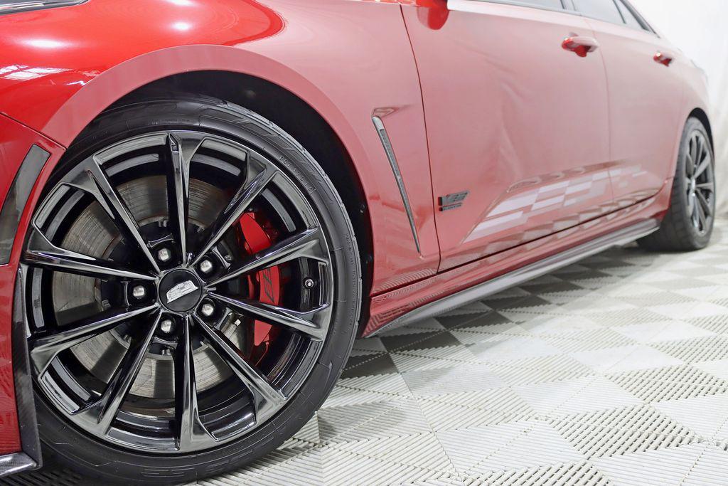 used 2022 Cadillac CT4-V car, priced at $55,980