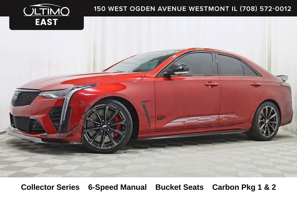 used 2022 Cadillac CT4-V car, priced at $55,980