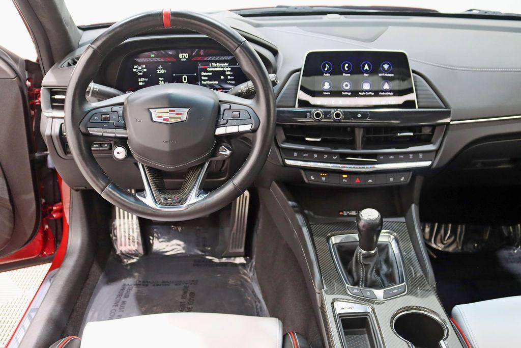 used 2022 Cadillac CT4-V car, priced at $55,980