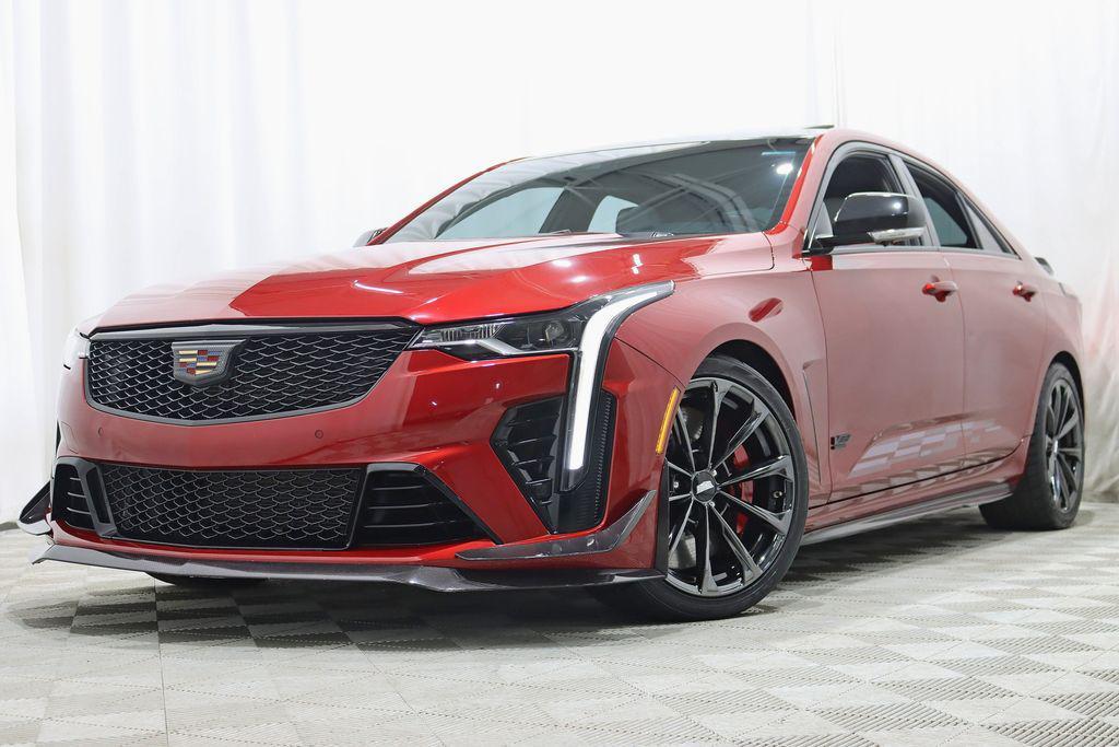 used 2022 Cadillac CT4-V car, priced at $55,980