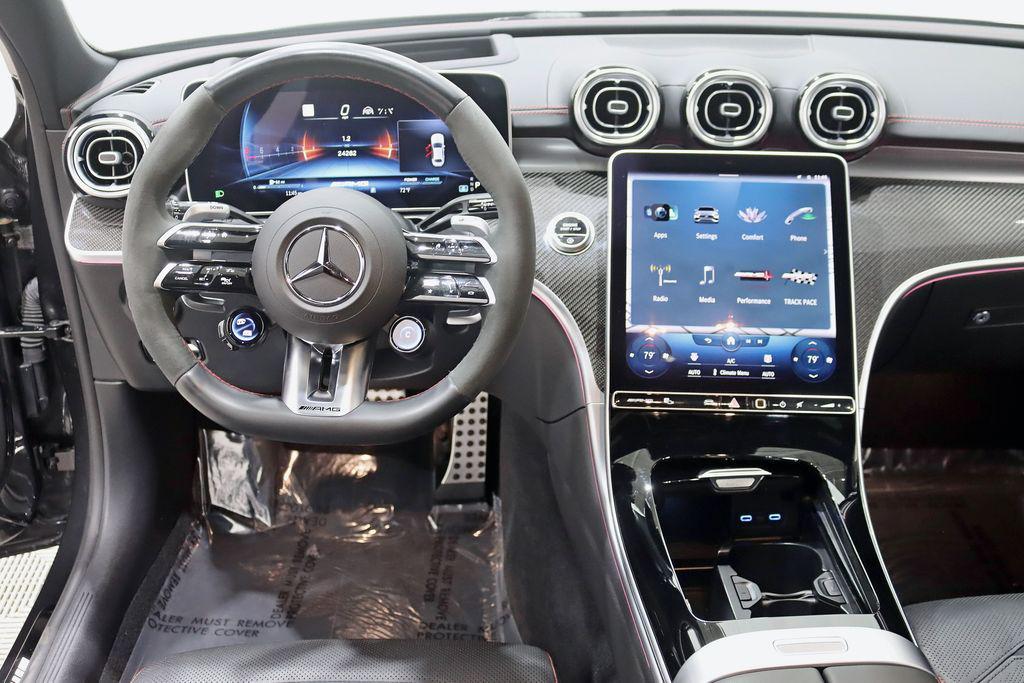 used 2023 Mercedes-Benz AMG C 43 car, priced at $46,980