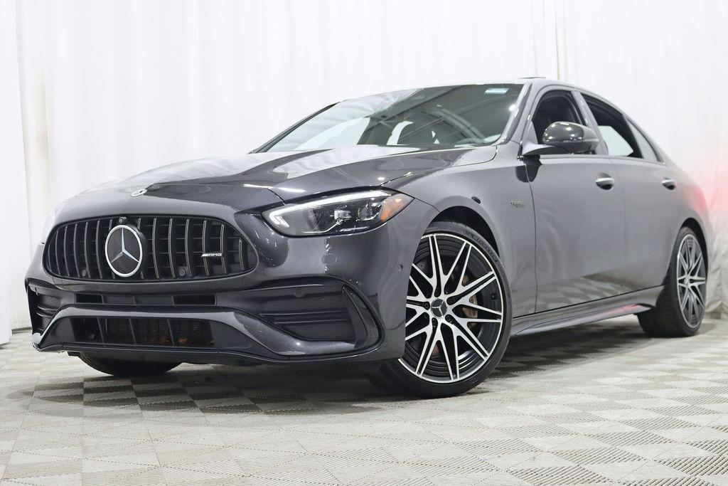 used 2023 Mercedes-Benz AMG C 43 car, priced at $46,980