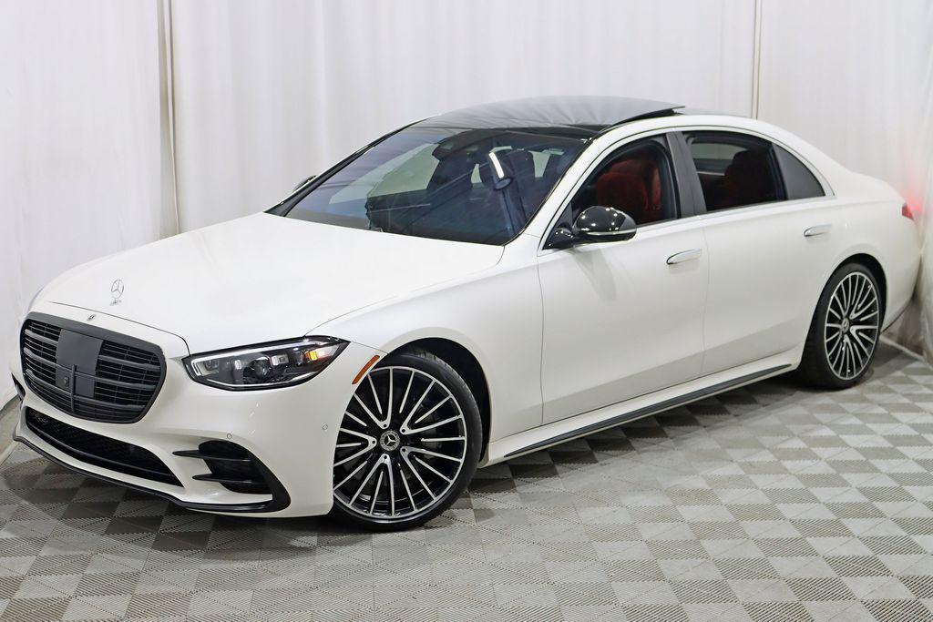 used 2022 Mercedes-Benz S-Class car, priced at $71,980
