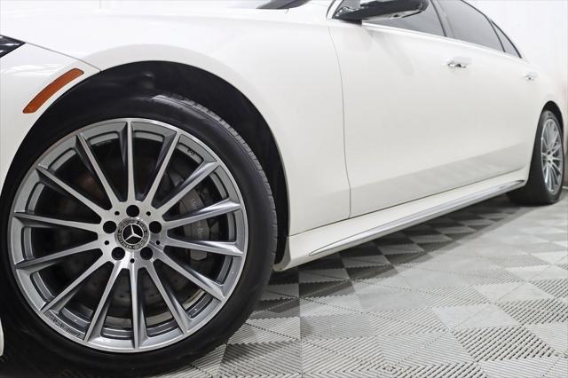 2022 White Mercedes-Benz S-Class