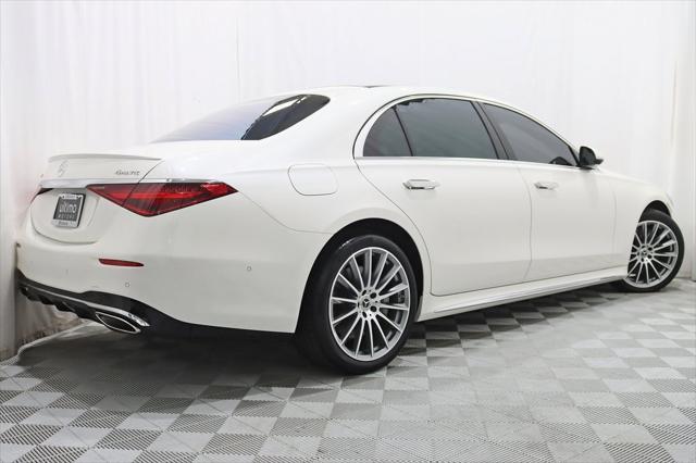 2022 White Mercedes-Benz S-Class