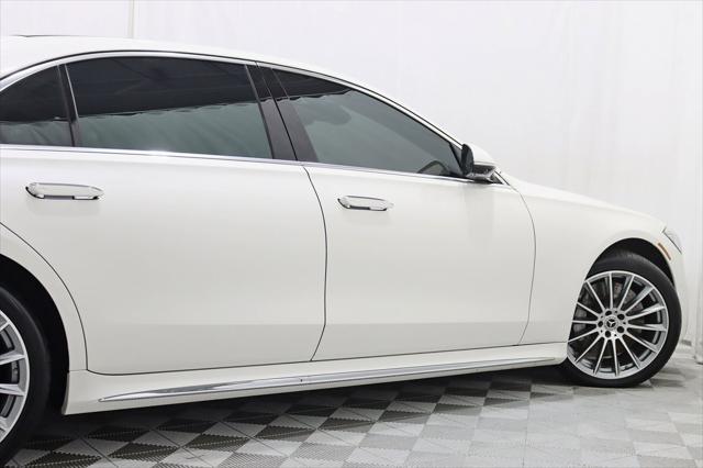 2022 White Mercedes-Benz S-Class