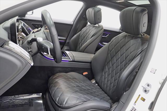 2022 White Mercedes-Benz S-Class
