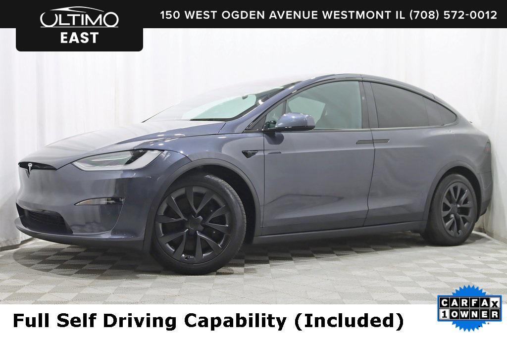used 2022 Tesla Model X car, priced at $56,980