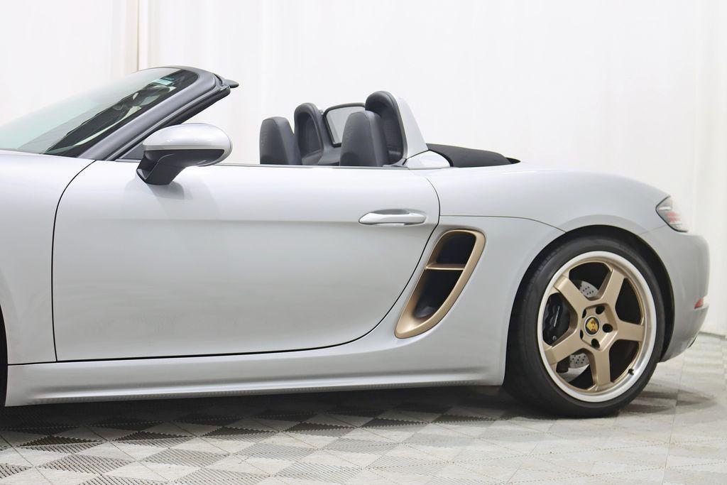 used 2022 Porsche 718 Boxster car, priced at $109,800