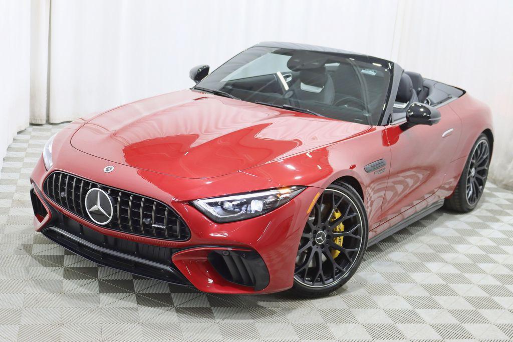 used 2022 Mercedes-Benz AMG SL 55 car, priced at $89,800