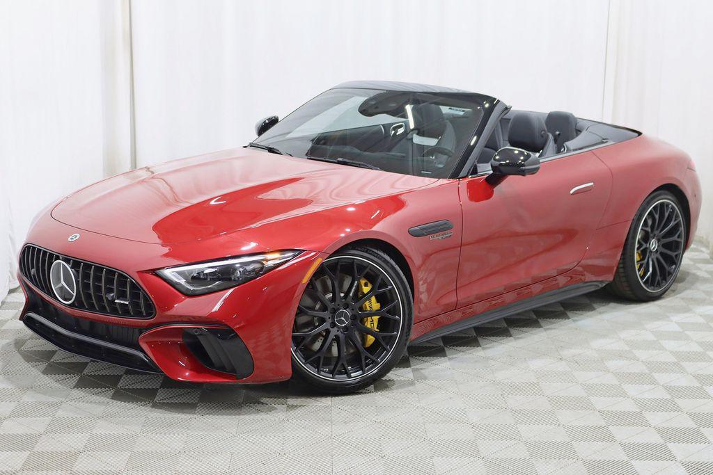 used 2022 Mercedes-Benz AMG SL 55 car, priced at $89,800
