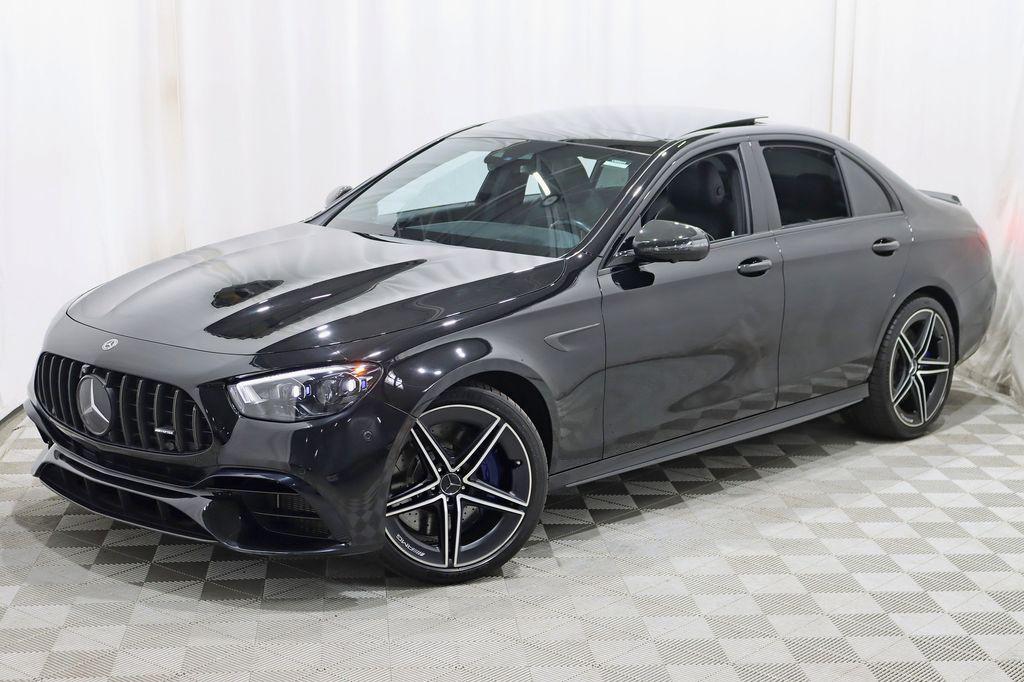 used 2021 Mercedes-Benz AMG E 63 car, priced at $77,980