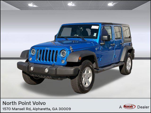 used 2016 Jeep Wrangler Unlimited car, priced at $18,898