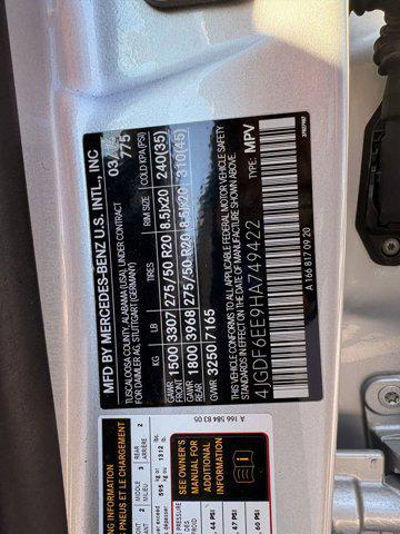 used 2017 Mercedes-Benz GLS 450 car, priced at $16,897