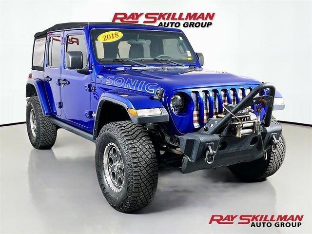 used 2018 Jeep Wrangler Unlimited car, priced at $25,975