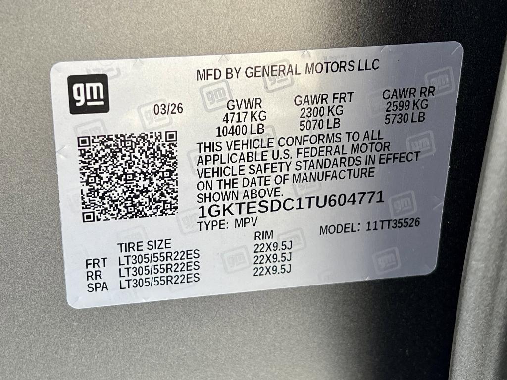 new 2026 GMC HUMMER EV SUV car, priced at $127,395