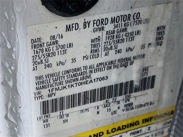 used 2017 Ford Expedition EL car, priced at $14,975