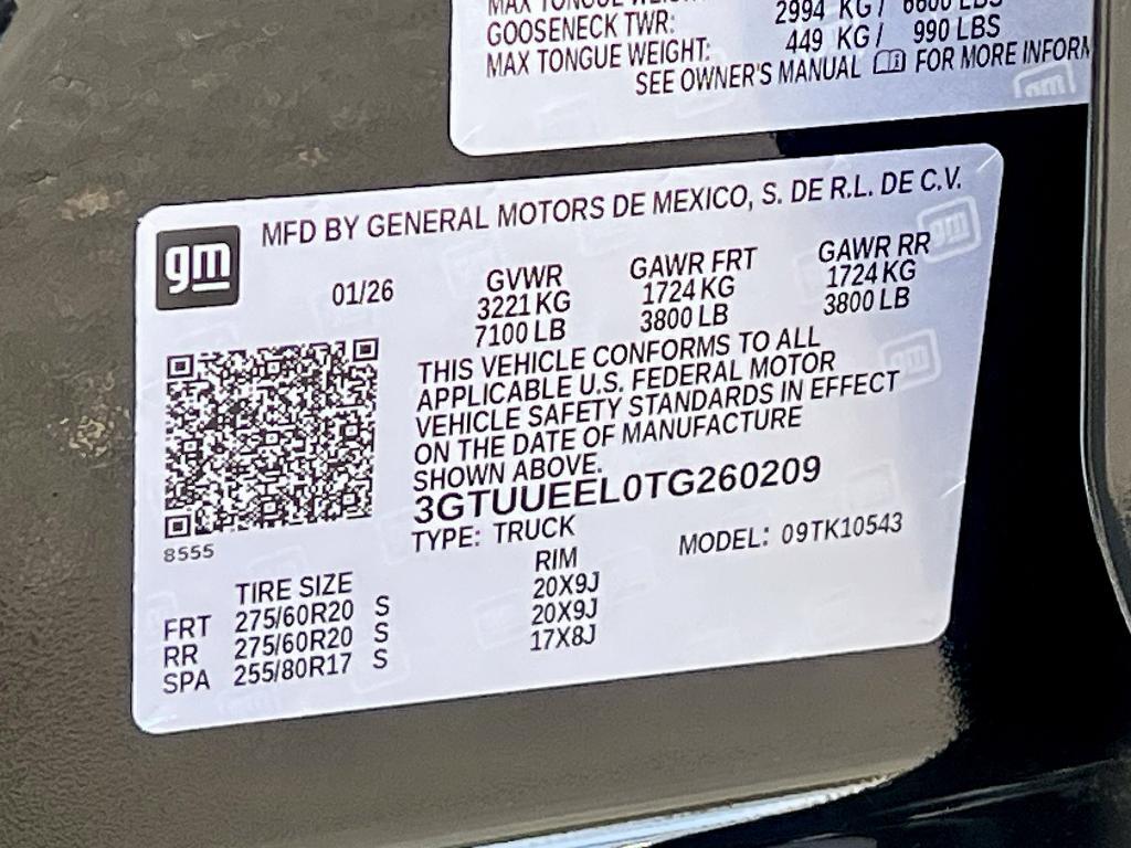 new 2026 GMC Sierra 1500 car, priced at $105,012