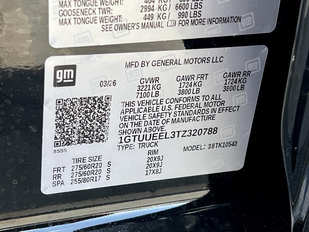 new 2026 GMC Sierra 1500 car, priced at $100,512
