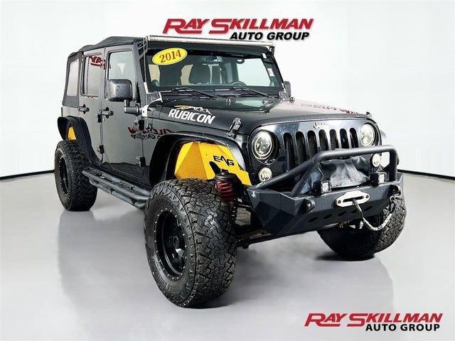 used 2014 Jeep Wrangler Unlimited car, priced at $16,975
