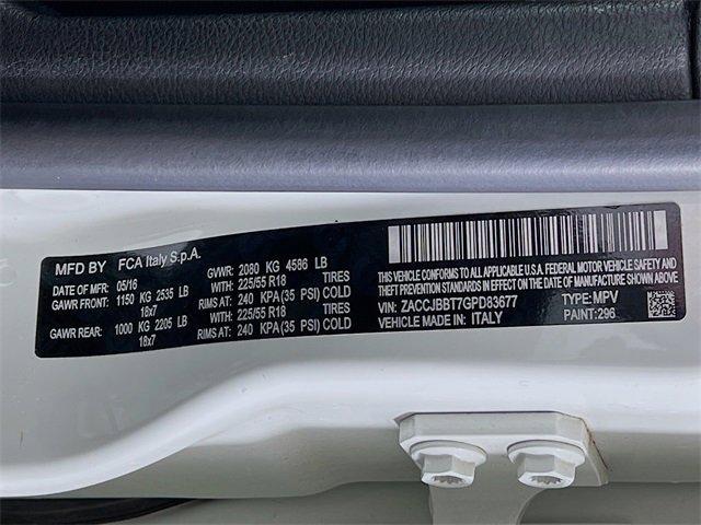 used 2016 Jeep Renegade car, priced at $12,975