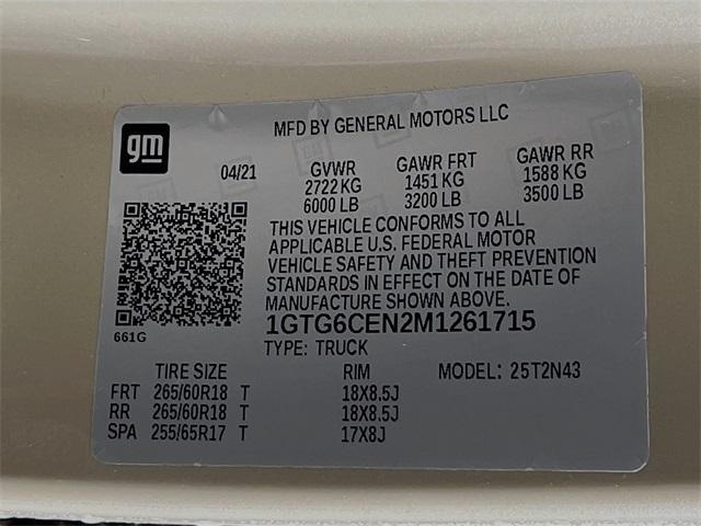 used 2021 GMC Canyon car, priced at $28,975