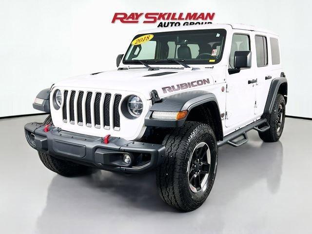 used 2018 Jeep Wrangler Unlimited car, priced at $29,975