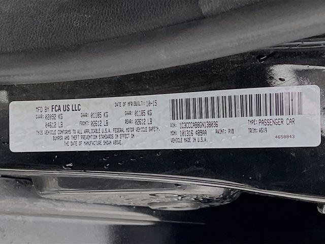 used 2016 Chrysler 200 car, priced at $9,975