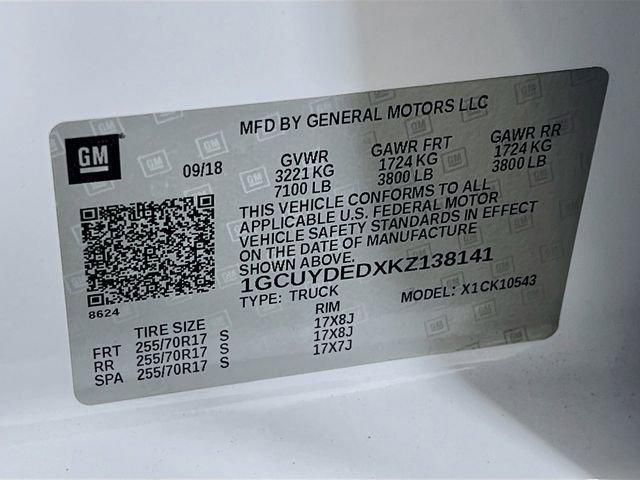 used 2019 Chevrolet Silverado 1500 car, priced at $31,900