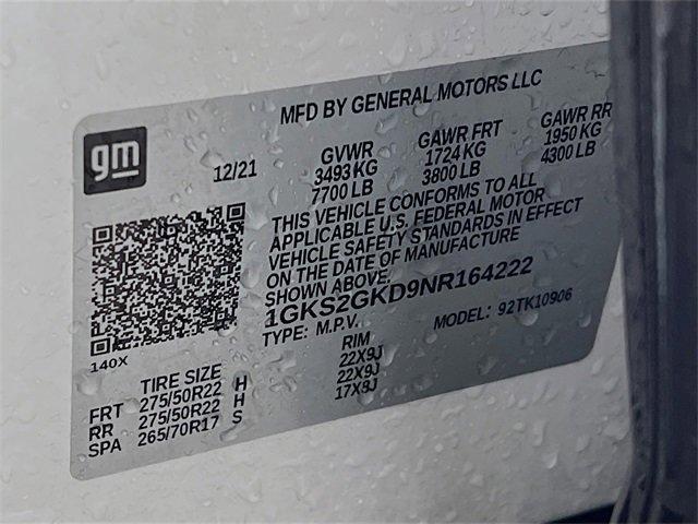 used 2022 GMC Yukon XL car, priced at $49,975