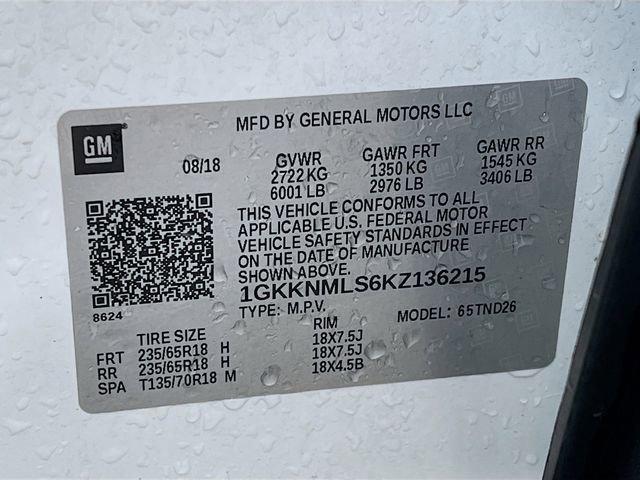 used 2019 GMC Acadia car, priced at $19,975