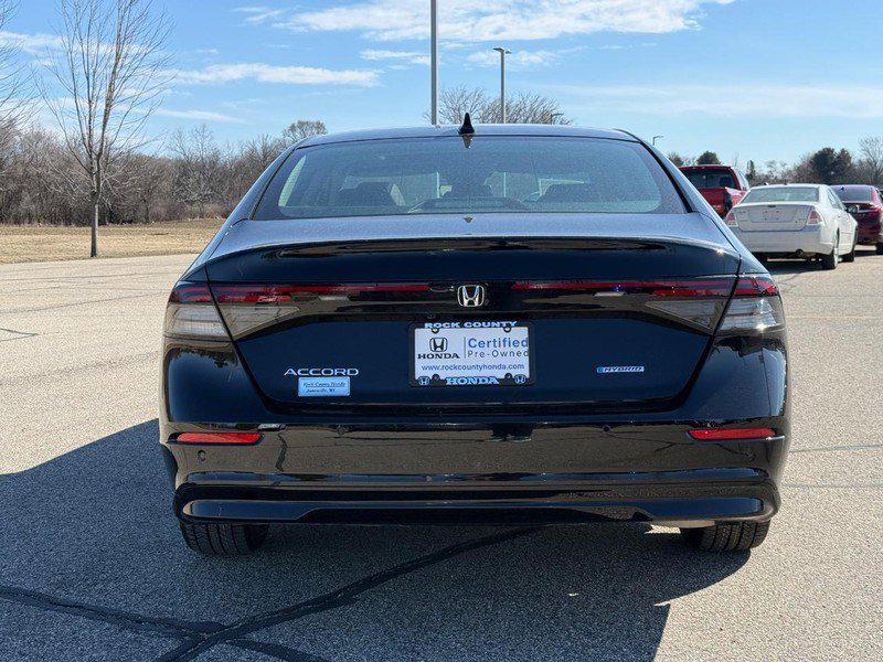 used 2023 Honda Accord Hybrid car, priced at $27,420