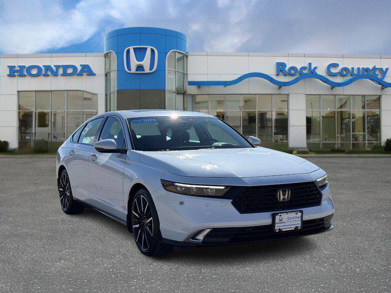 used 2023 Honda Accord Hybrid car, priced at $31,420