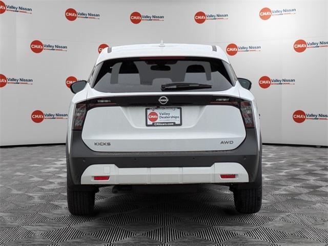 new 2025 Nissan Kicks car, priced at $27,360