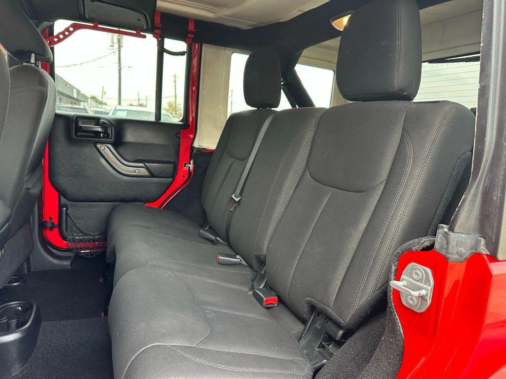 used 2017 Jeep Wrangler Unlimited car, priced at $16,250