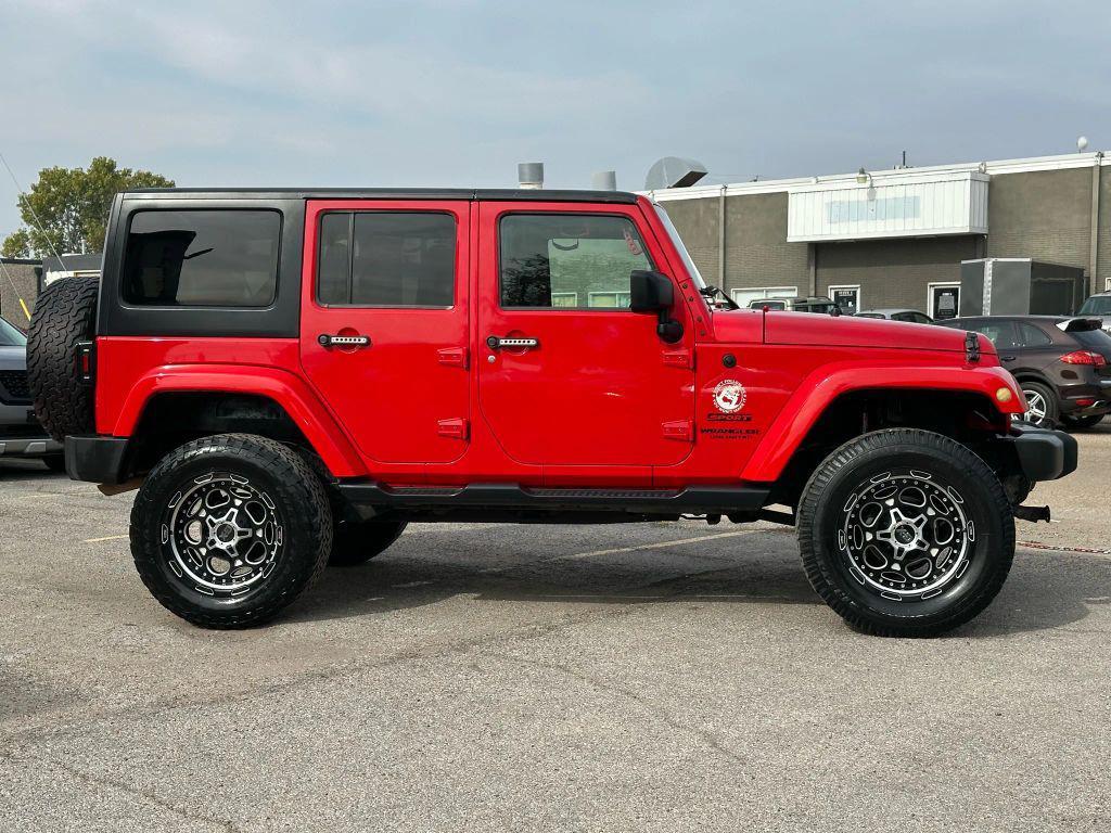 used 2017 Jeep Wrangler Unlimited car, priced at $16,250