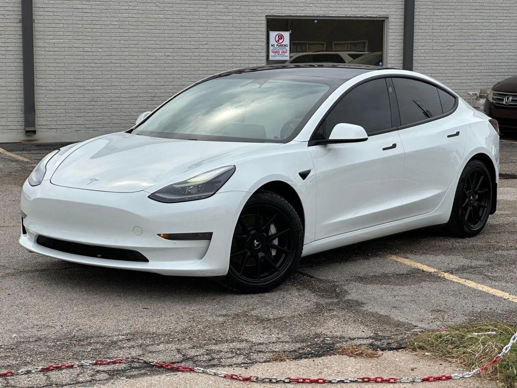 used 2021 Tesla Model 3 car, priced at $17,350