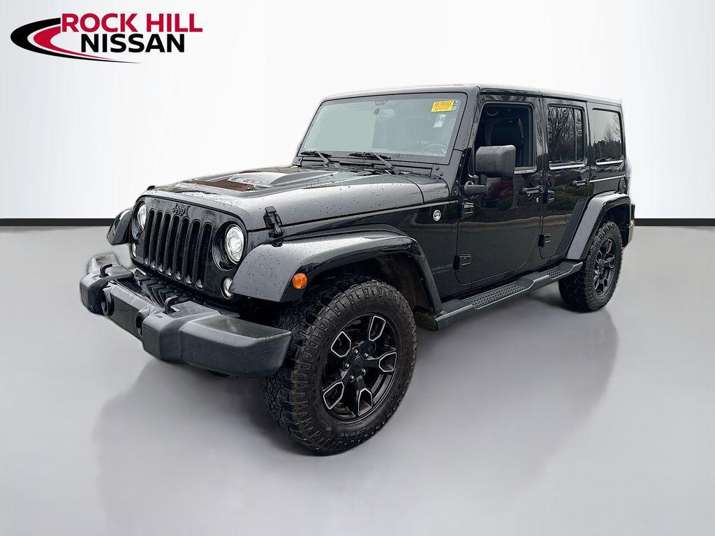 used 2017 Jeep Wrangler Unlimited car, priced at $17,819