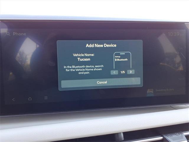 new 2026 Hyundai Tucson car, priced at $30,491