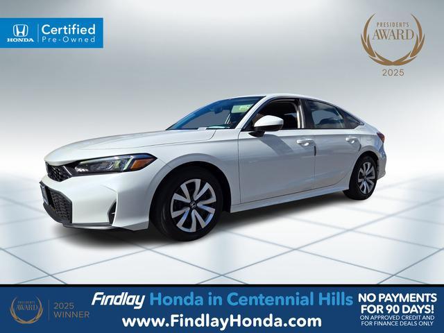 used 2025 Honda Civic car, priced at $24,985