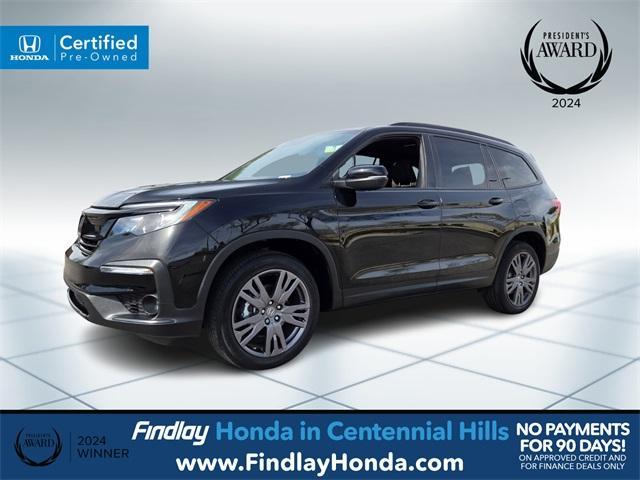 used 2022 Honda Pilot car, priced at $29,785