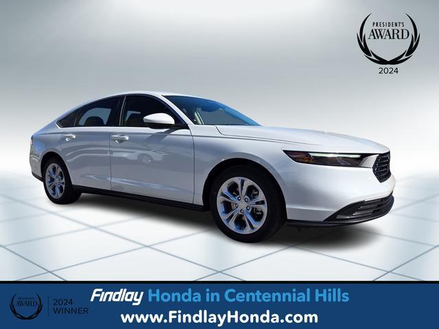 new 2025 Honda Accord car, priced at $29,004