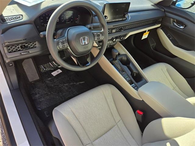 new 2025 Honda Accord car, priced at $29,004