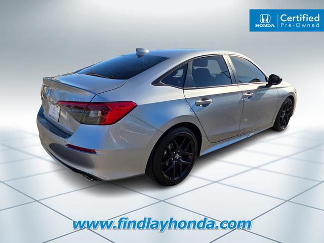 used 2024 Honda Civic car, priced at $24,355