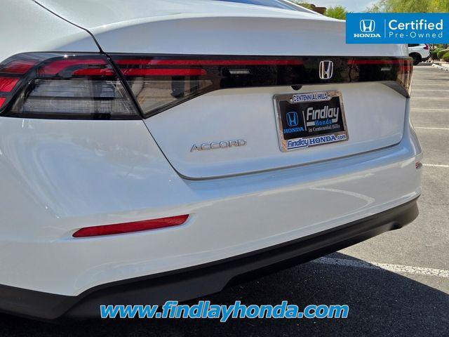 used 2025 Honda Accord car, priced at $28,930
